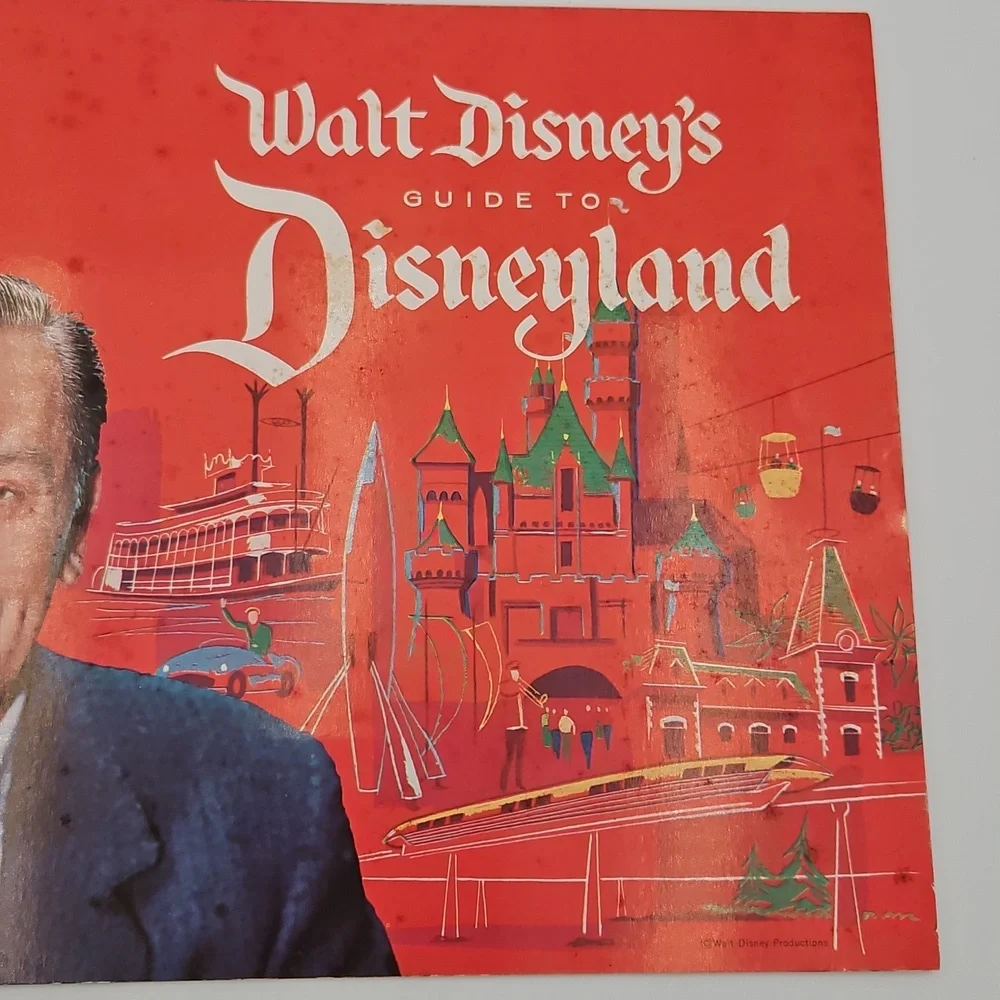 Vintage Walt Disney's Guide to Disneyland Booklet Collectible - Picture 3 of 10